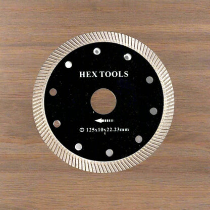 HEX 125mm (5") Superior Turbo Diamond Blade