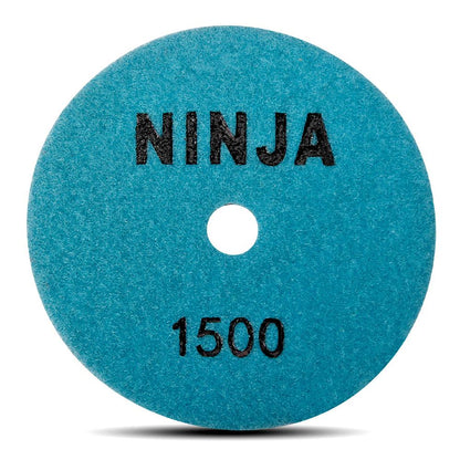 Ninja 125mm (5") 1500 Grit Wet & Dry Honeycomb Resin Diamond Polishing Pad