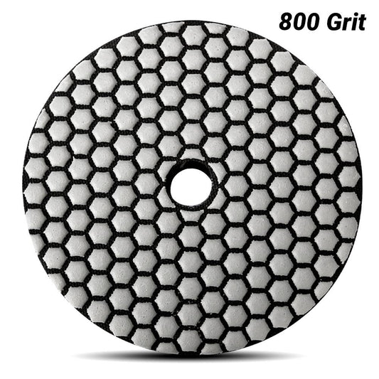 Ninja 125mm (5") 800 Grit Wet & Dry Honeycomb Resin Diamond Polishing Pad