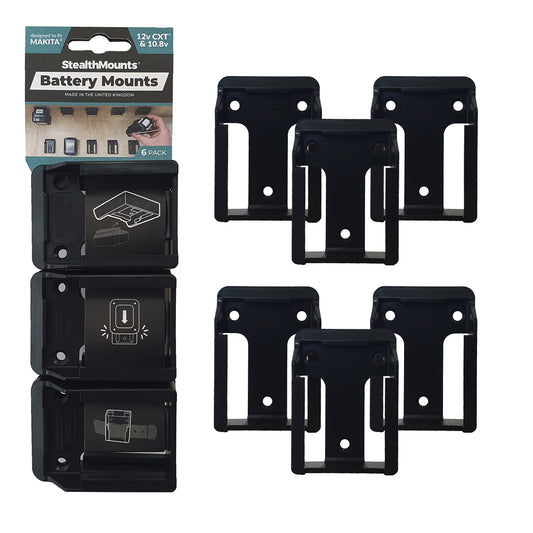 StealthMounts Battery Mounts for Makita 10.8v / 12v CXT