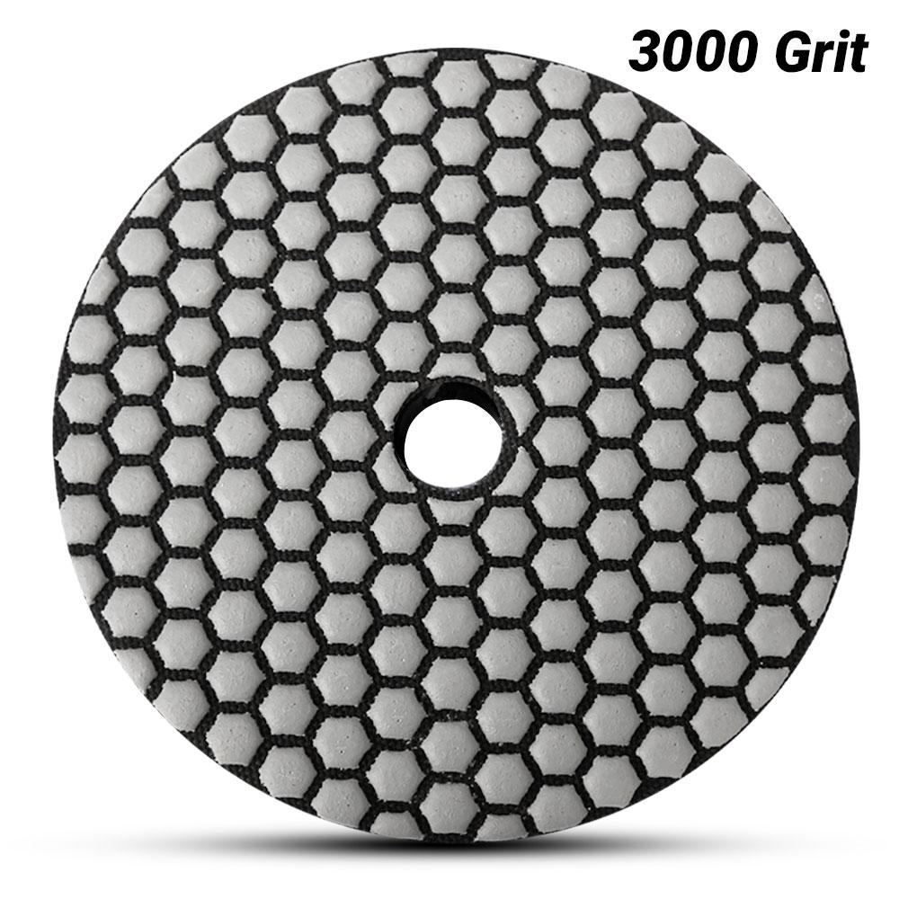 3000 grit 125mm polishing pad